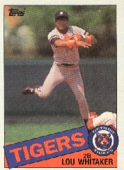 1985 Topps Baseball Cards      480     Lou Whitaker